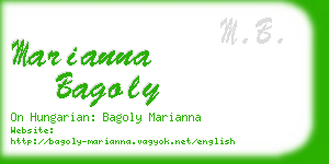 marianna bagoly business card